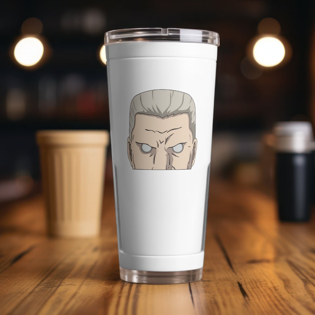 batou ghost in the shell peeker sticker on mockup tumblrer