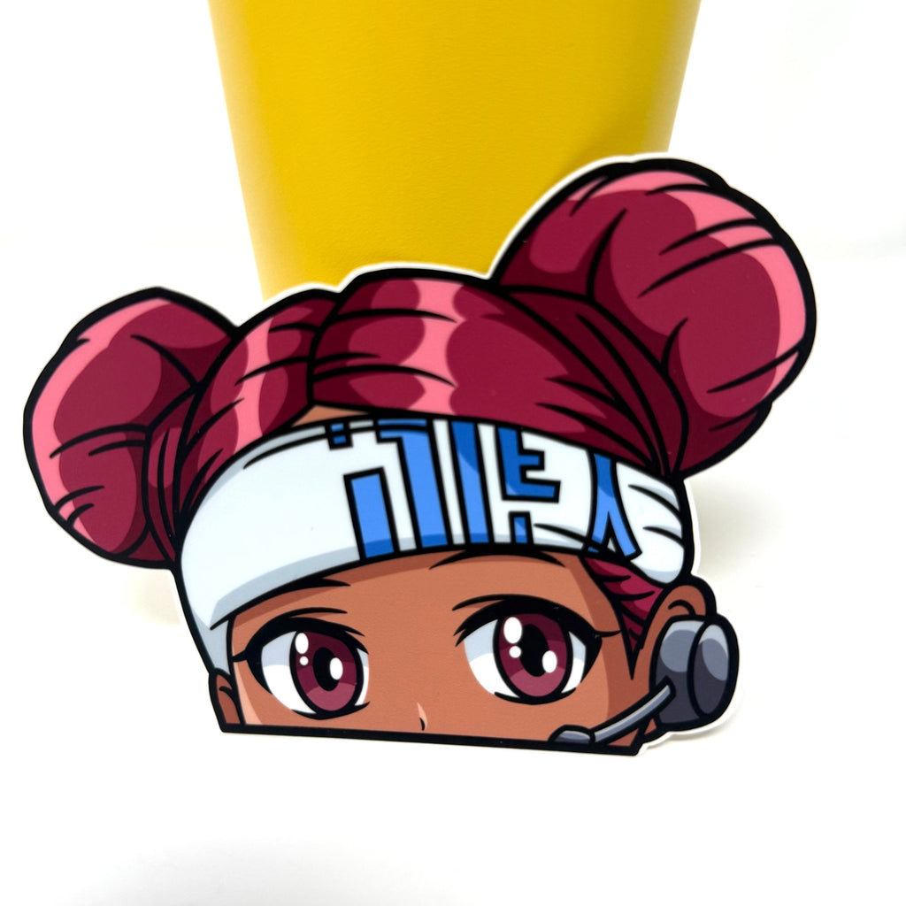 Exclusive Apex Legends Lifeline gaming sticker for fans.