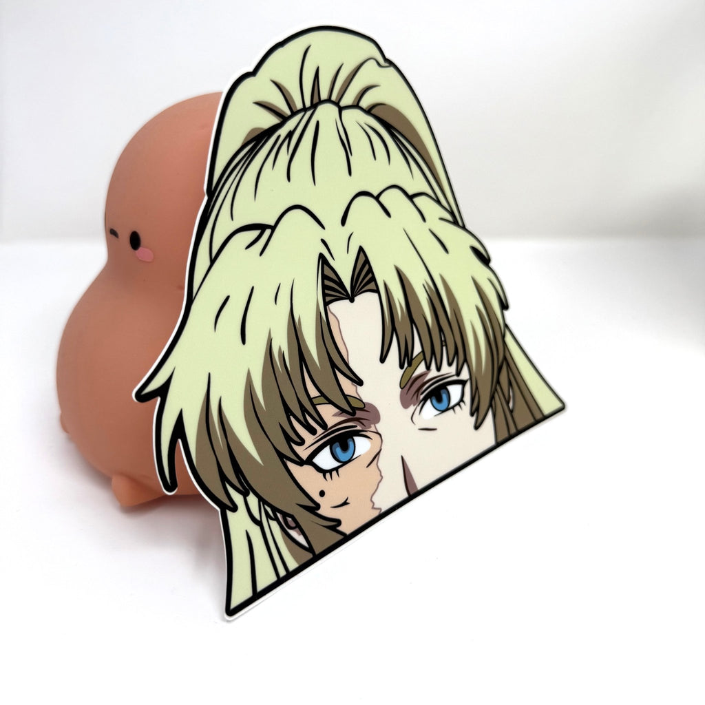 Balalaika sticker from Black Lagoon for JDM cars and laptops.