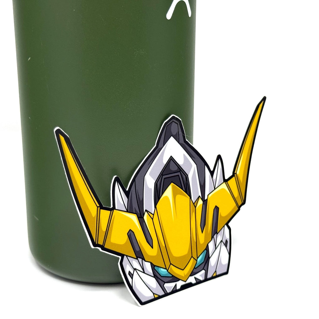 Barbatos sticker from Gundam Iron-Blooded Orphans for JDM cars.