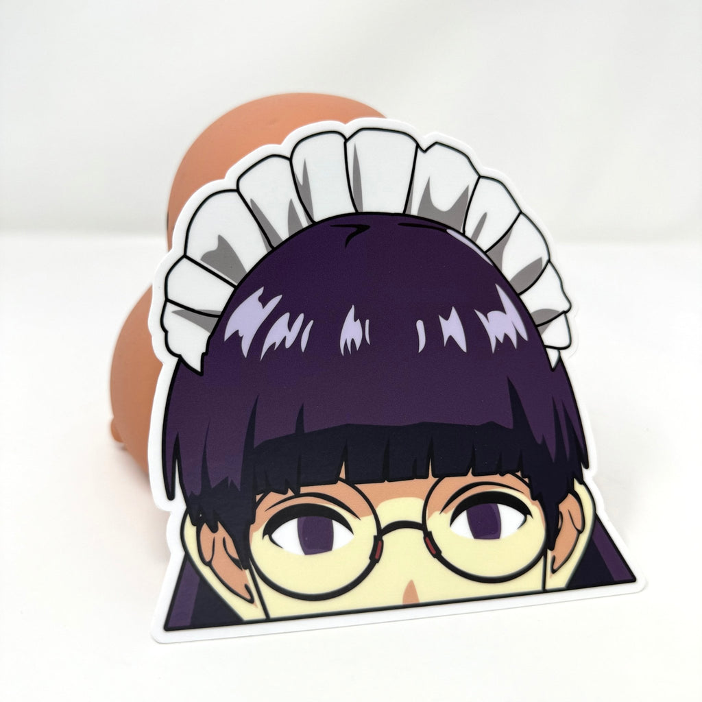 Exclusive Black Lagoon Roberta anime sticker for anime fans.