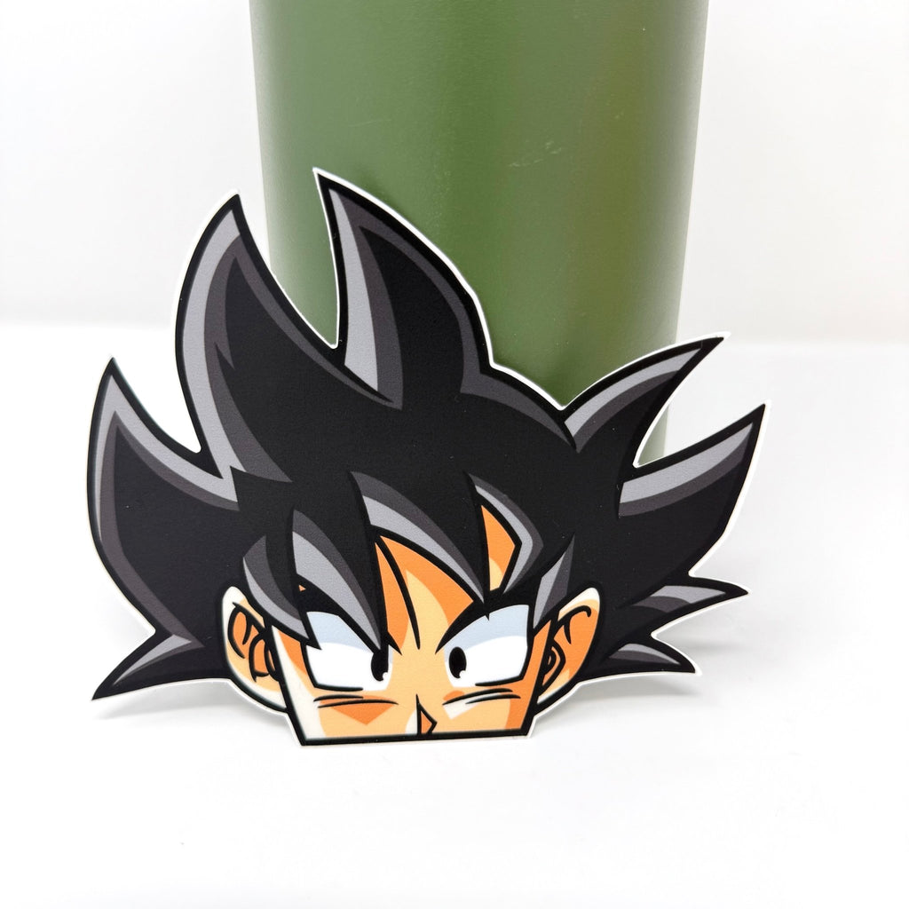 Exclusive Dragon Ball Z Goku anime sticker for anime fans.