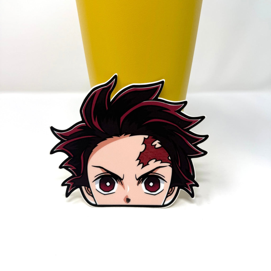 Exclusive Demon Slayer Tanjiro anime sticker for anime fans.