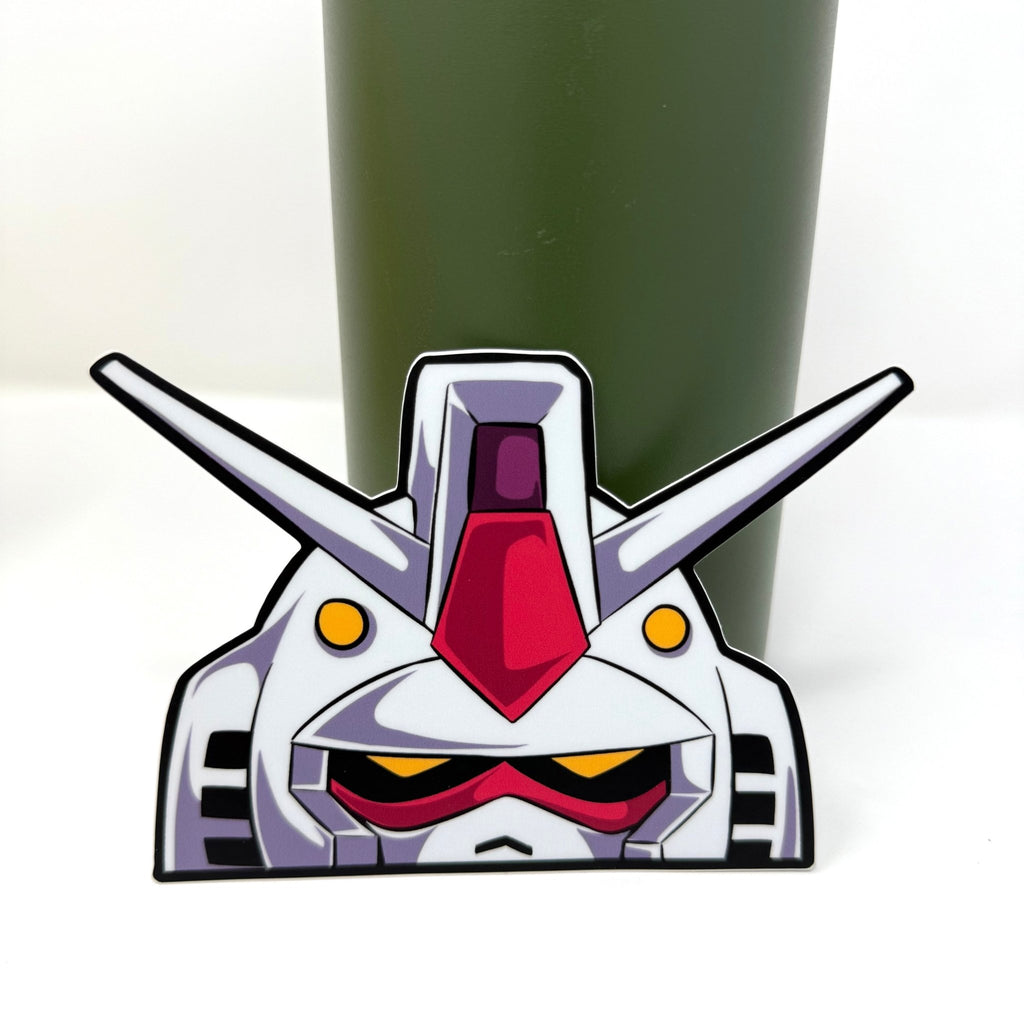 Exclusive RX-78-2 Gundam anime sticker, durable and vibrant.