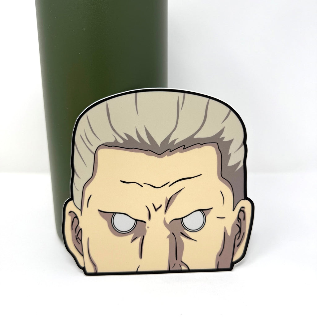 Exclusive Ghost in the Shell Batou anime sticker for anime fans.