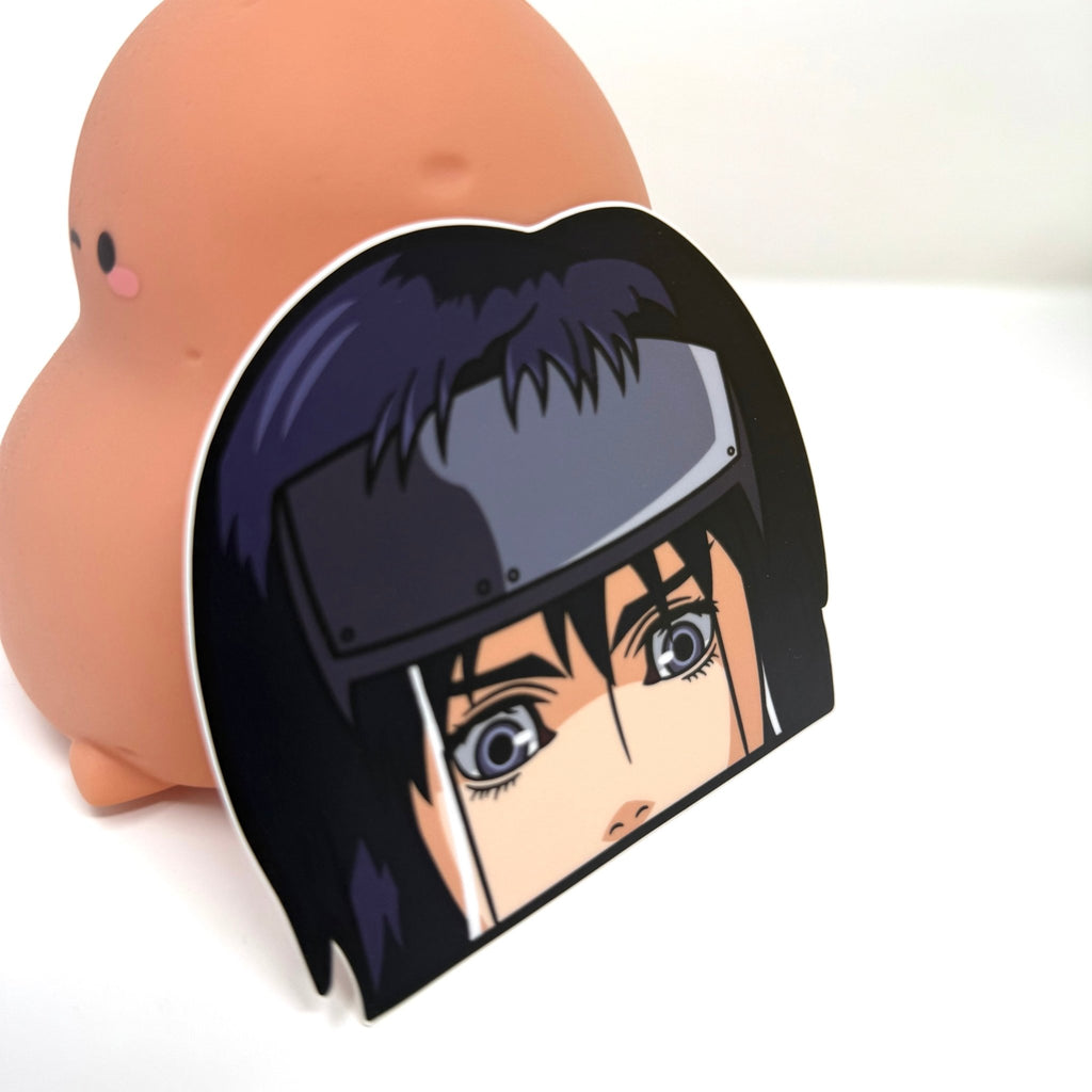 Exclusive Ghost in the Shell Kusanagi anime sticker for anime fans.