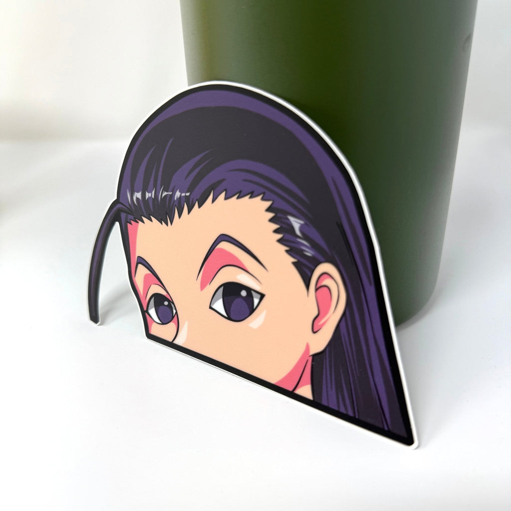 Exclusive Hunter x Hunter Illumi anime sticker for anime fans.