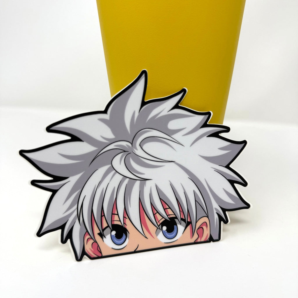 Exclusive Hunter x Hunter Killua anime sticker for anime fans.