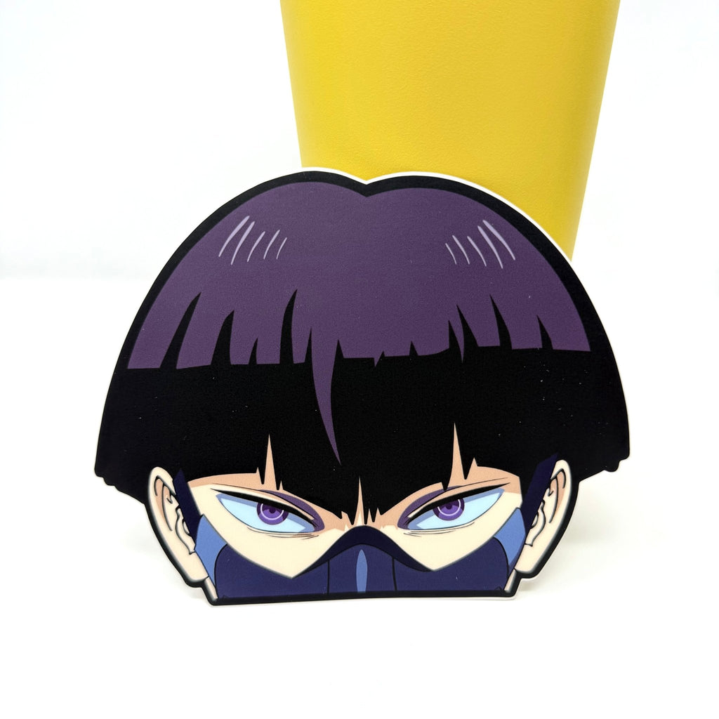 Exclusive Kaiju No. 8 Soshiro anime sticker for action anime fans.