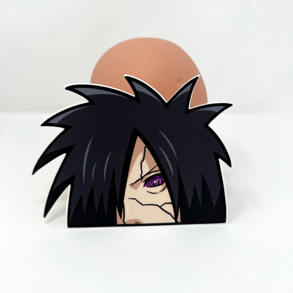 Madara JDM car sticker, bold and durable, from Naruto Shippuden.