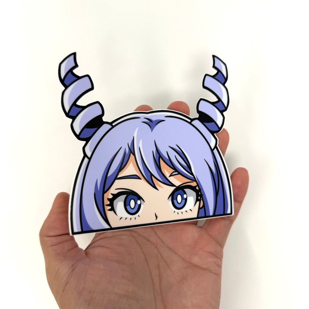 Nejire JDM car sticker, bold and durable, from My Hero Academia.