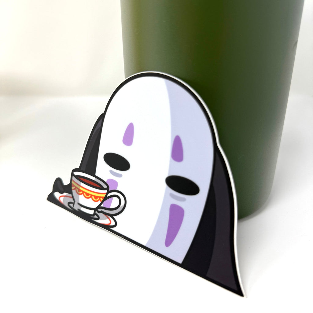 No Face JDM car sticker, bold and durable, from Spirited Away.