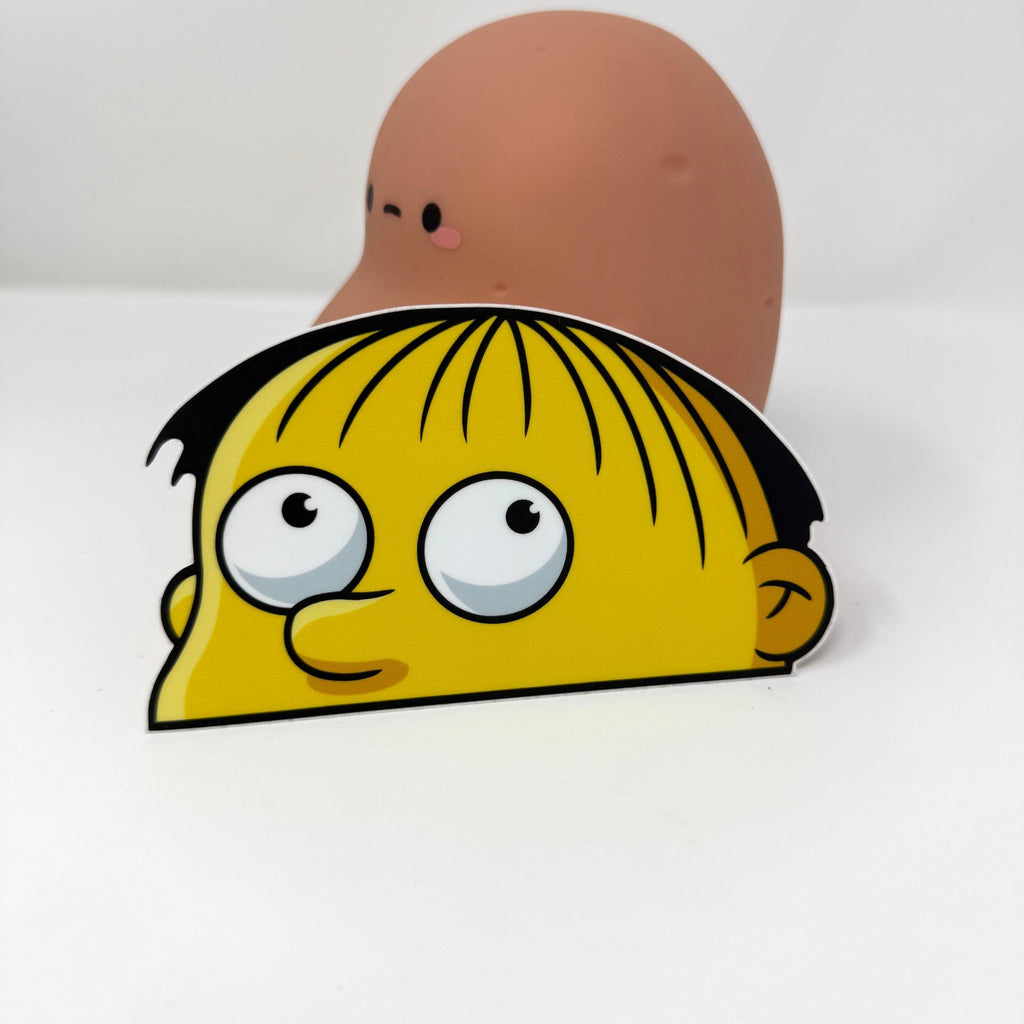 Ralph Wiggum sticker from The Simpsons for JDM cars and laptops.