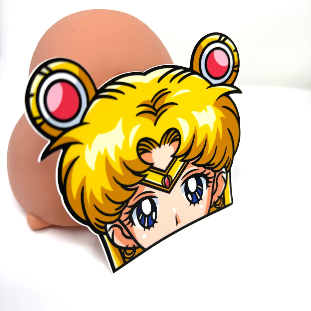 Sailor Moon JDM car sticker, bold and durable.