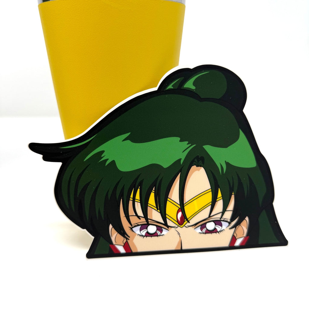 Exclusive Sailor Moon Sailor Pluto anime sticker for magical girl fans.