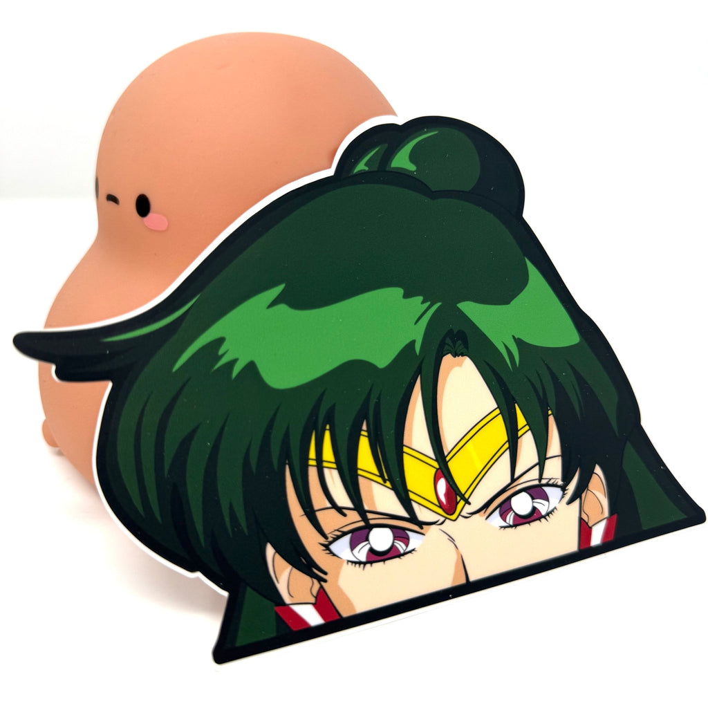 Sailor Pluto sticker from Sailor Moon for JDM cars and laptops.