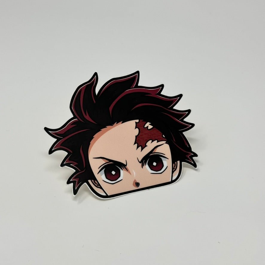 Tanjiro JDM car sticker, bold and durable, from Demon Slayer.