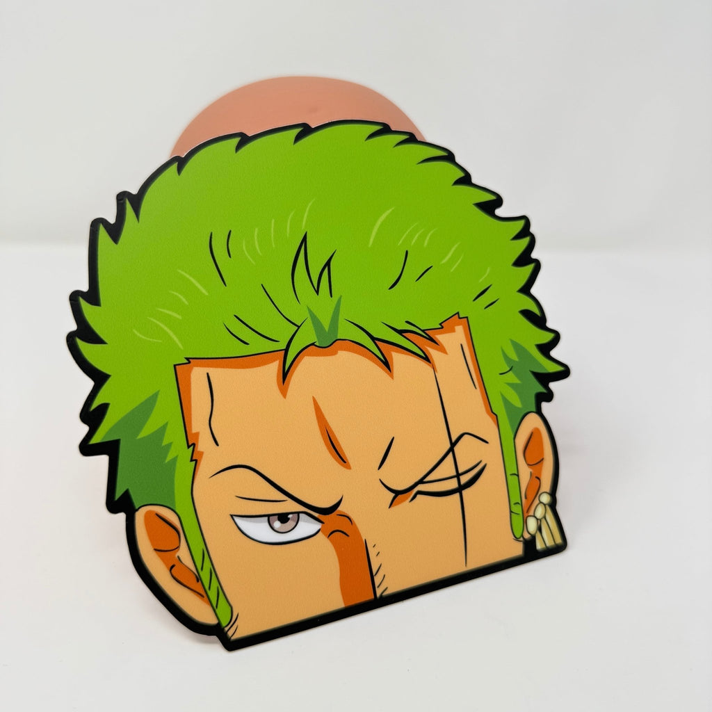 Zoro JDM car sticker from One Piece, bold and durable.