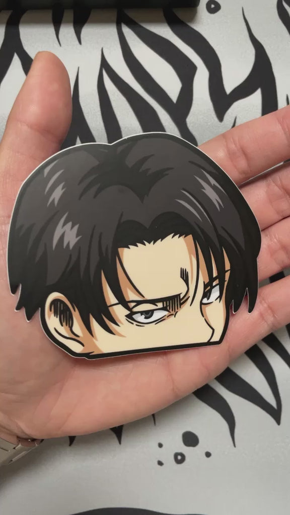 Levi Attack on Titan Kibakibaco Anime Sticker