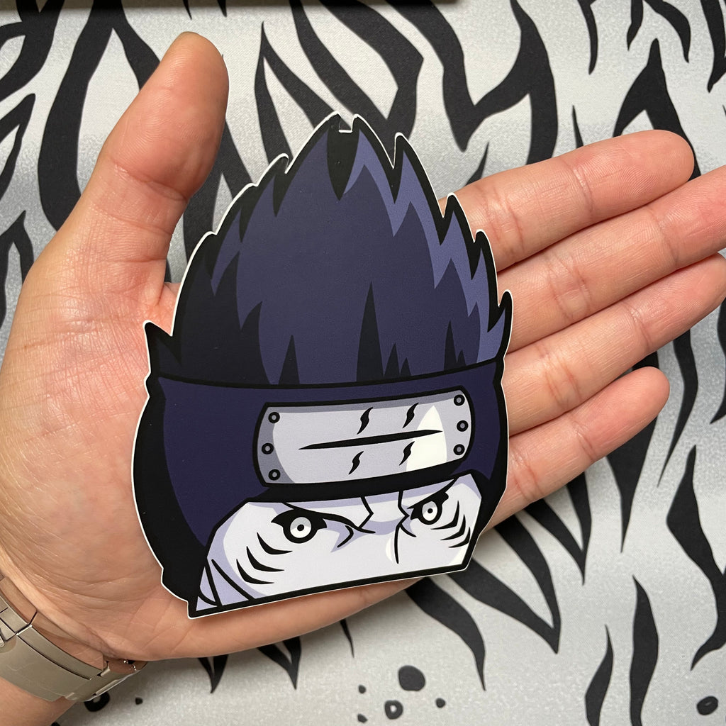 Kisame JDM car sticker, bold and durable, from Naruto Shippuden.